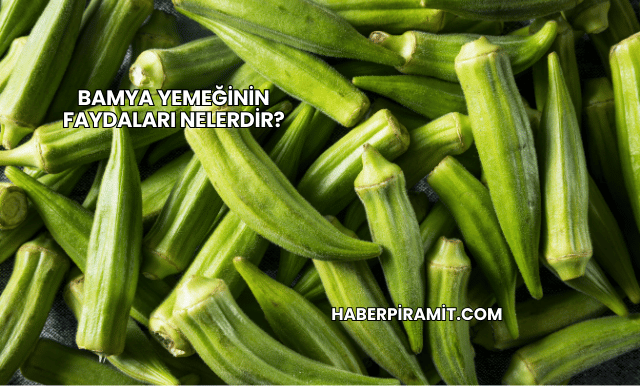 Bamya Yemeğinin Faydaları Nelerdir?