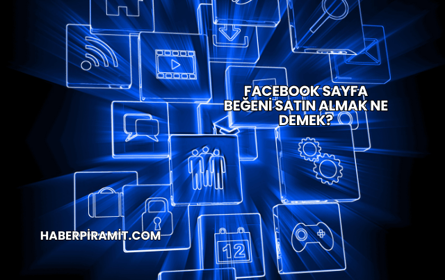 Facebook Sayfa Beğeni Satın Almak Ne Demek?