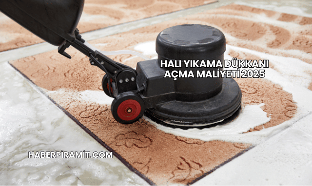 Halı Yıkama Dükkanı Açma Maliyeti 2025