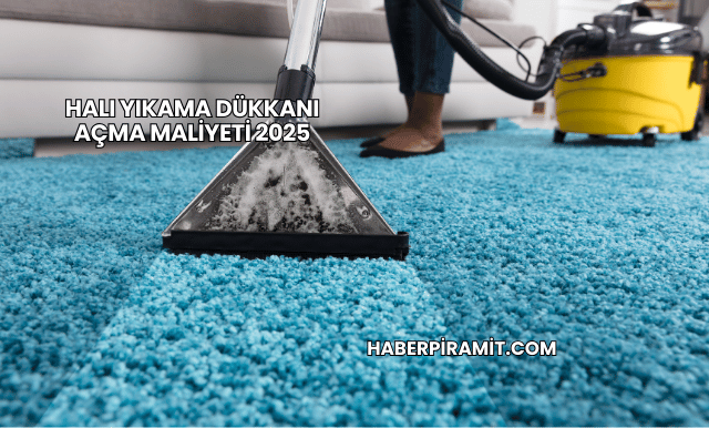 Halı Yıkama Dükkanı Açma Maliyeti 2025