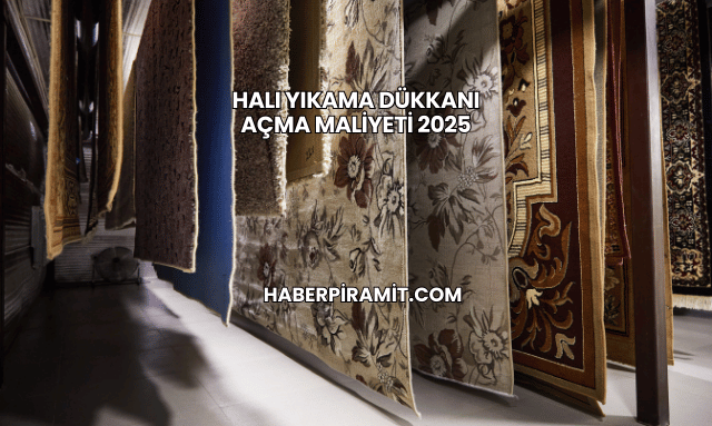 Halı Yıkama Dükkanı Açma Maliyeti 2025