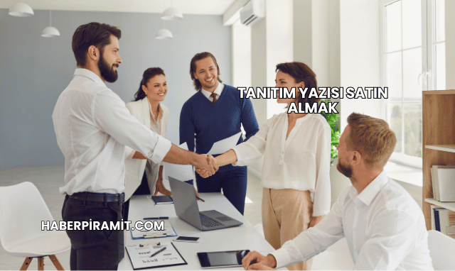 Tanıtım Yazısı Satın Almak