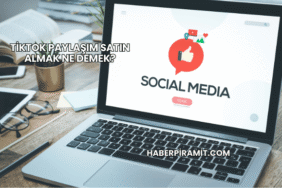 TikTok Paylaşım Satın Almak Ne Demek?