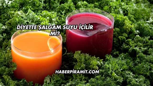 Diyette Şalgam Suyu İçilir mi?