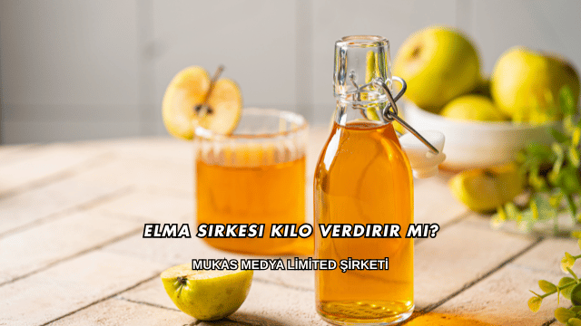 Elma Sirkesi Kilo Verdirir mi?